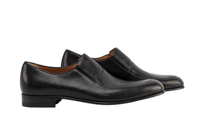 TESTONI - 8 UK - 42 IT - BOLOGNESE CONSTRUCTION Black SlipOn, Kleding | Heren, Schoenen