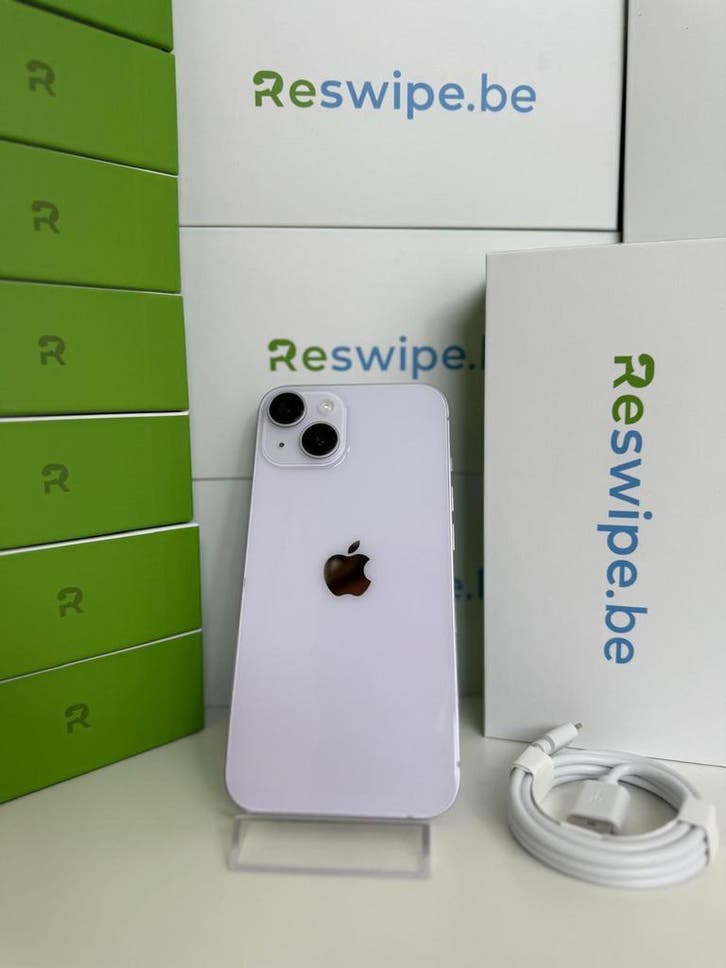 iPhone 14  Paars 128Gb 256Gb 512GB + 3 Jaar GARANTIE, Telecommunicatie, Mobiele telefoons | Apple iPhone, Zonder abonnement, 128 GB