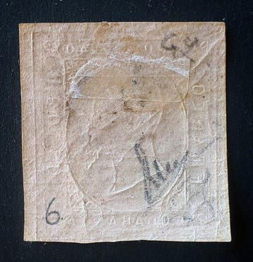 Italiaanse oude staten - Sardinië 1853 - 40 centesimi, Gestempeld