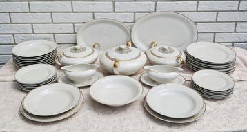 Bavaria tirschenreuther - Dessertservies (38) - Porselein, Antiquités & Art