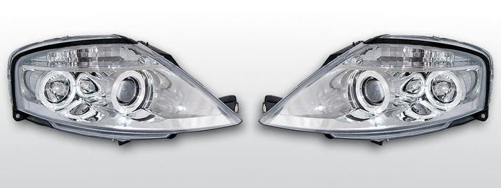 Koplampen Angel Eyes | geschikt voor Citroen C3 2002-2009 |, Auto-onderdelen, Verlichting, Nieuw, Verzenden
