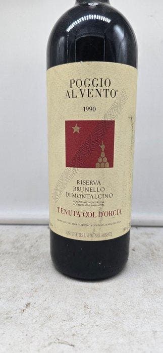 1990 Tenuta Col dOrcia, Poggio al Vento - Brunello di, Verzamelen, Wijnen