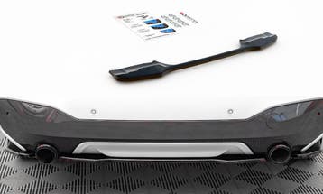 Diffuser Aanzet BMW X1 F48 M Pakket Maxton Design B7648, Nieuw, Achter, BMW