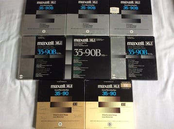 Maxell - XL I et XL II Bobine à bobine - Différents modèles, Nieuw