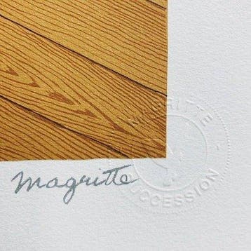 René Magritte (after) - La Durée Poignardée