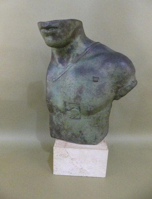 Igor Mitoraj (1944-2014) - Asclepios, Antiek en Kunst, Kunst | Schilderijen | Modern