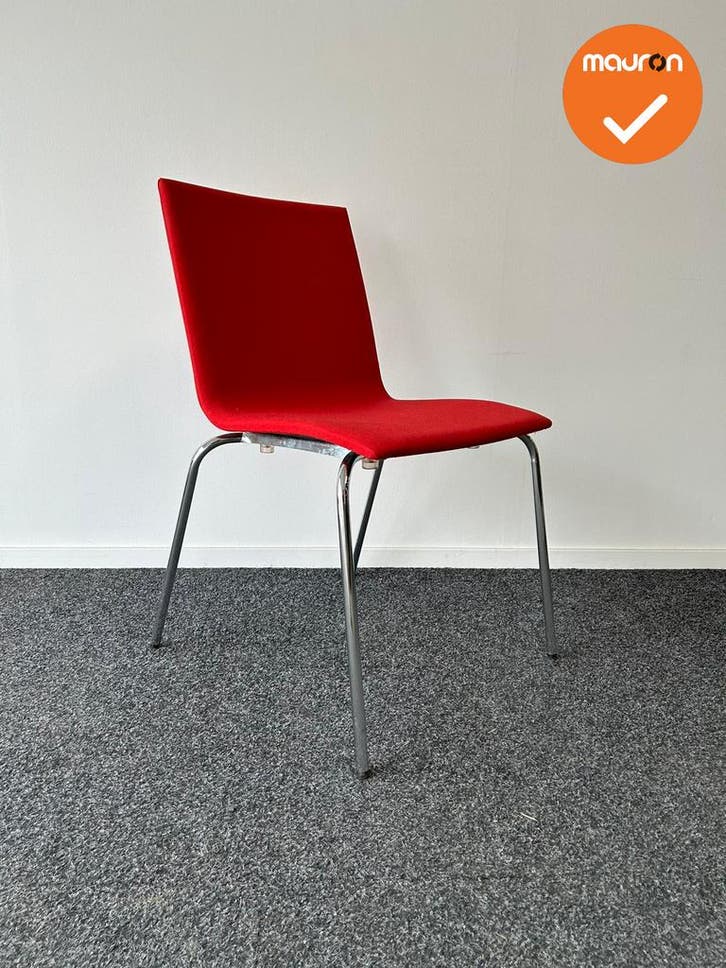 Vergaderstoel - Casala - Onyx - Rood, Articles professionnels, Aménagement de Bureau & Magasin | Mobilier de bureau & Aménagement