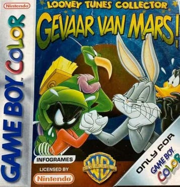 Looney Tunes Collector Gevaar van Mars! in Doos - Gameboy..., Ophalen of Verzenden, Zo goed als nieuw