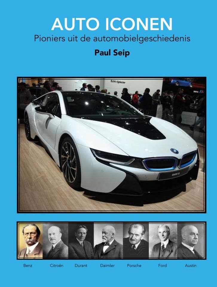 Auto iconen 9789402161090 Paul Seip, Boeken, Economie, Management en Marketing, Zo goed als nieuw, Verzenden