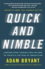 Quick and Nimble 9781250060846 Adam Bryant, Verzenden, Zo goed als nieuw, Adam Bryant