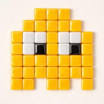 nLm - Pac-Man Yellow (Ghost) • Mosaic • 22/50