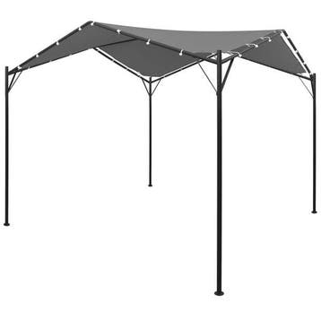 Prieel 4x4m antraciet - 47% korting, retour deal!, Tuin en Terras, Overkappingen, Verzenden, Zo goed als nieuw, Tuinpaviljoen