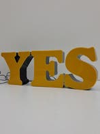 Vintage YES Schild - Reclamebord (3) - Metaal, Plexiglas