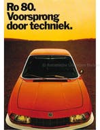 1973 NSU RO 80 BROCHURE NEDERLANDS