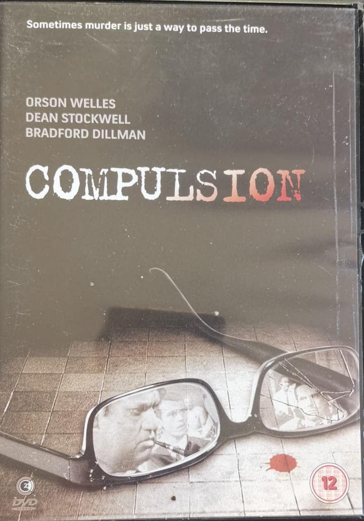 Compulsion (Richard Fleischer)             Gratis verzenden, Cd's en Dvd's, Dvd's | Tv en Series, Zo goed als nieuw, Drama, Vanaf 12 jaar