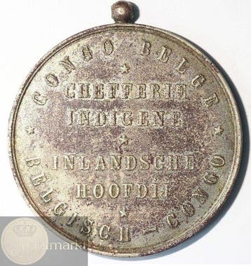 Belgique / Congo belge. Historical Medal z.j. (ca. 1910)
