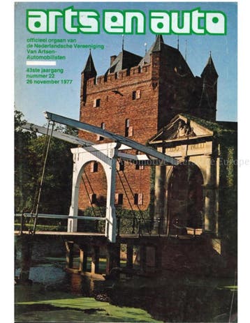 1977 ARTS EN AUTO MAGAZINE 22 NEDERLANDS