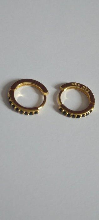 Sans prix de réserve - Boucles doreilles de type « Huggie », Handtassen en Accessoires, Antieke sieraden