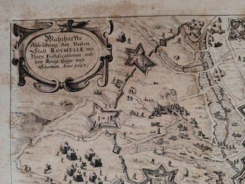 Frankrijk - La Rochelle; Matthäus Merian il Vecchio - La