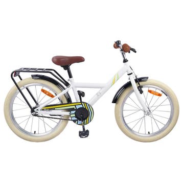 vidaXL Kinderfiets 20 Inch voor 6-11 jaar oud Wit, Verzenden, Nieuw