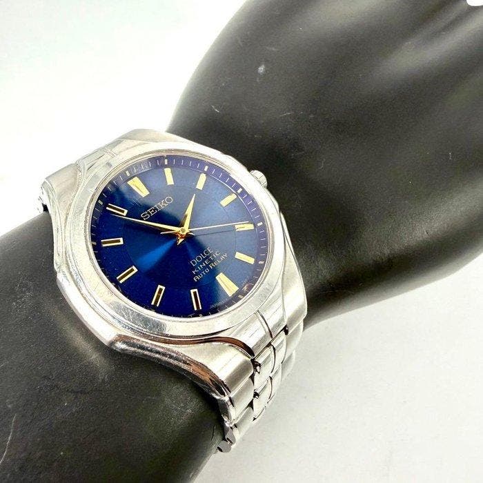 Seiko - Dolce Kinetic Auto Relay - Sans prix de réserve -, Handtassen en Accessoires, Horloges | Antiek