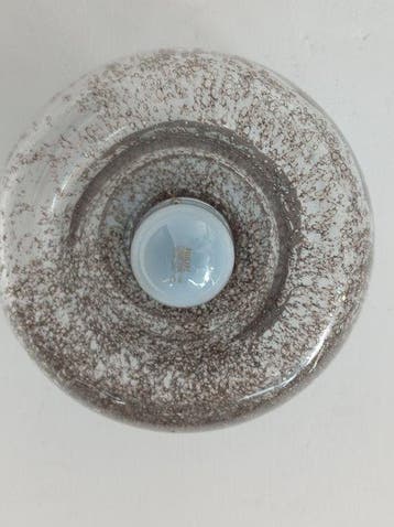 Lampe murale - Attribué à Esperia - Verre et métal - Design