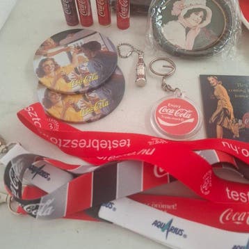 Collectie merkartikelen - Coca Cola Merchandise