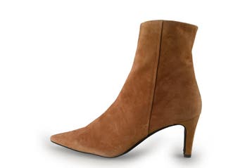 Manfield Enkellaarzen in maat 40 Bruin, Kleding | Dames, Bruin, Verzenden, Lage of Enkellaarzen, Zo goed als nieuw