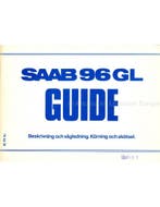 1979 SAAB 96 GL INSTRUCTIEBOEKJE ZWEEDS