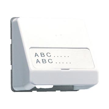 Jung CD500 Plaque Dinsertion Commutateur - CD554WW, Verzenden