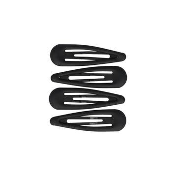 Haarspeld Klikklak 6cm - Epoxy - Matte Kleur Zwart - Set van, Nieuw