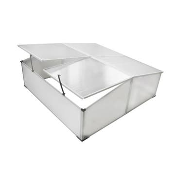 vidaXL Koude bak met 4 deksels 108x110x41 cm, Verzenden, Nieuw