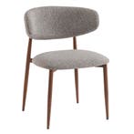 Nieuwe Stoel Bonnie - Grijs- Vintage/Café, Huis en Inrichting, Stoelen, Ophalen, Nieuw