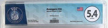 Avengers #36 - EGC 5.4 - 1 Graded comic - Eerste druk - 1967