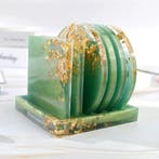Siliconenmal houder voor onderzetters epoxy resin 16 cm per