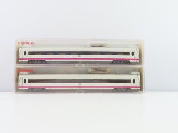 Fleischmann H0 - 4461/4462 - Modeltrein personenwagen (2) -, Nieuw