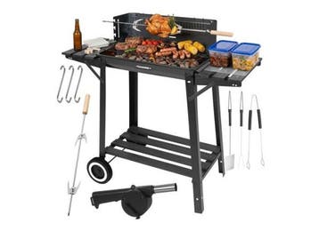 Veiling - Kaminer Tuingrill met rotisserie 93x41x86cm, Nieuw