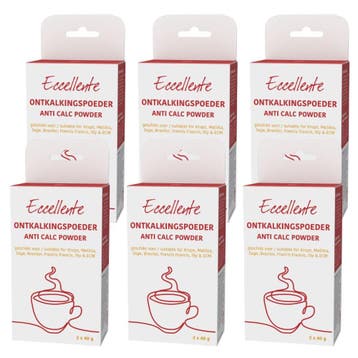 ECCELLENTE Ontkalkingspoeder voor Sage - 12x ontkalken - 12x, Elektronische apparatuur, Verzenden, Nieuw