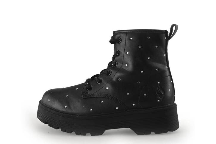 Skechers Veterboots Meisjes in maat 31 Zwart, Kinderen en Baby's, Kinderkleding | Schoenen en Sokken, Jongen of Meisje, Zo goed als nieuw
