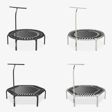 ACON Fit Rebounder Fitness Trampoline met T-bar, Sport en Fitness, Nieuw, Rug, Overige typen