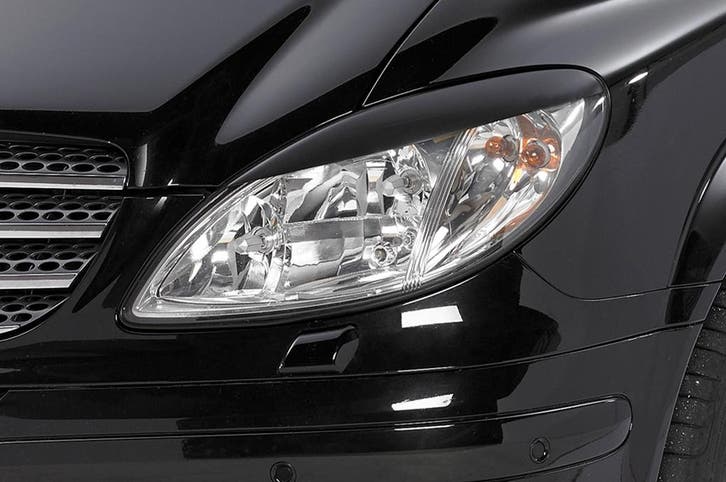 Koplampspoilers voor Mercedes Benz Viano / Vito W639 V639 SB, Auto-onderdelen, Carrosserie, Nieuw, Verzenden