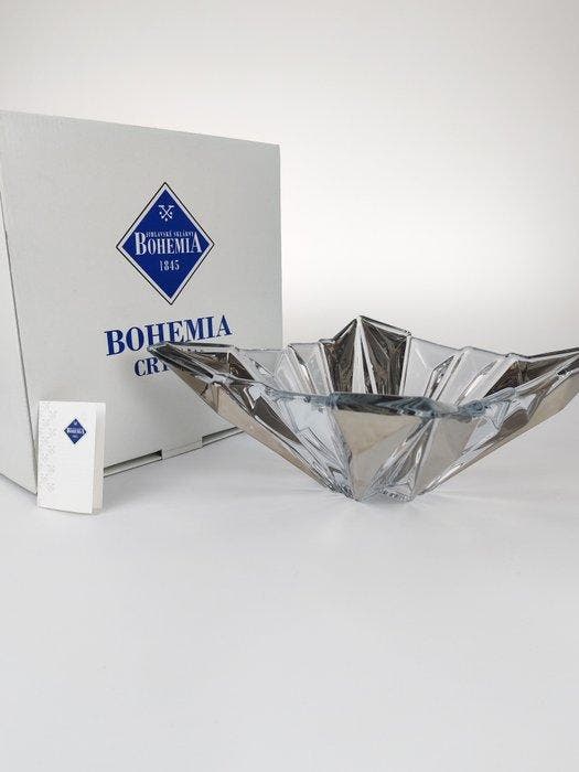 Tafelmiddenstuk - prinses - Kristal, platina - Loodvrij, Antiek en Kunst, Antiek | Glaswerk en Kristal