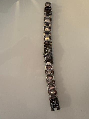 Zonder minimumprijs - Armband Zilver - Lion Silver, Nieuw