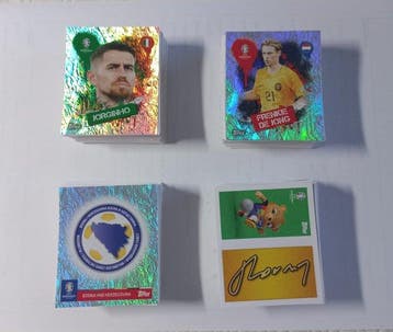 Topps Euro 2024 Mixed collection - Presque parfait (NM), Nieuw