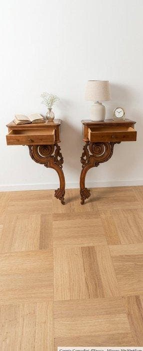 Table de chevet (2) - Bois dur
