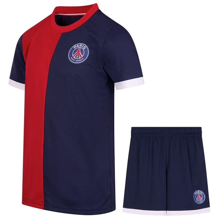 Paris Saint Germain PSG Voetbaltenue Thuis - Eigen Naam -, Sport en Fitness, Voetbal, Bal, Nieuw, Verzenden