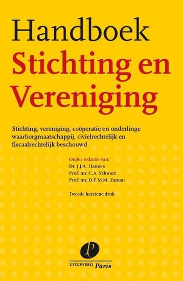 Handboek stichting en vereniging 9789462510722, Livres, Science, Verzenden