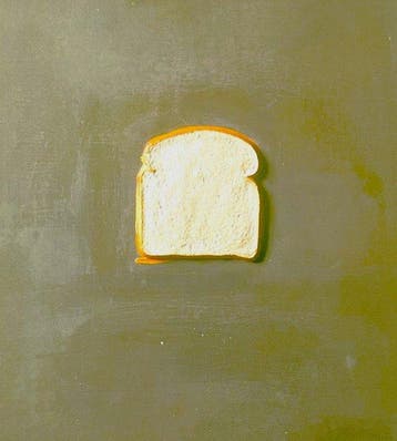 Jasper Johns - Bread; autographed, dated & personal