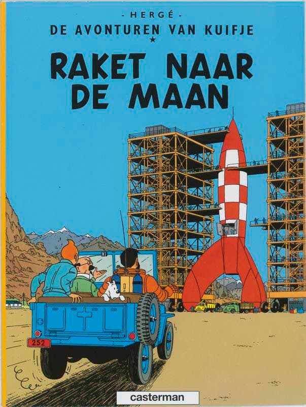 Raket naar de maan / De avonturen van Kuifje / 15 Hergé, Livres, BD, Envoi