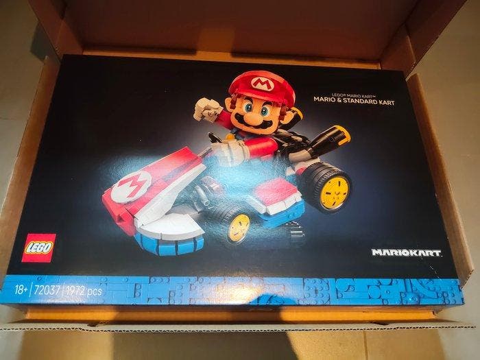 Lego Set - Super Mario - Mario & Standard Kart; Standard, Kinderen en Baby's, Speelgoed | Duplo en Lego